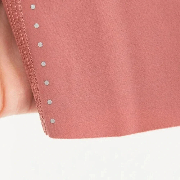 Lululemon Fast and Free High Rise Crop 21" Elite Cherry Tint | 2 - Picture 8 of 11